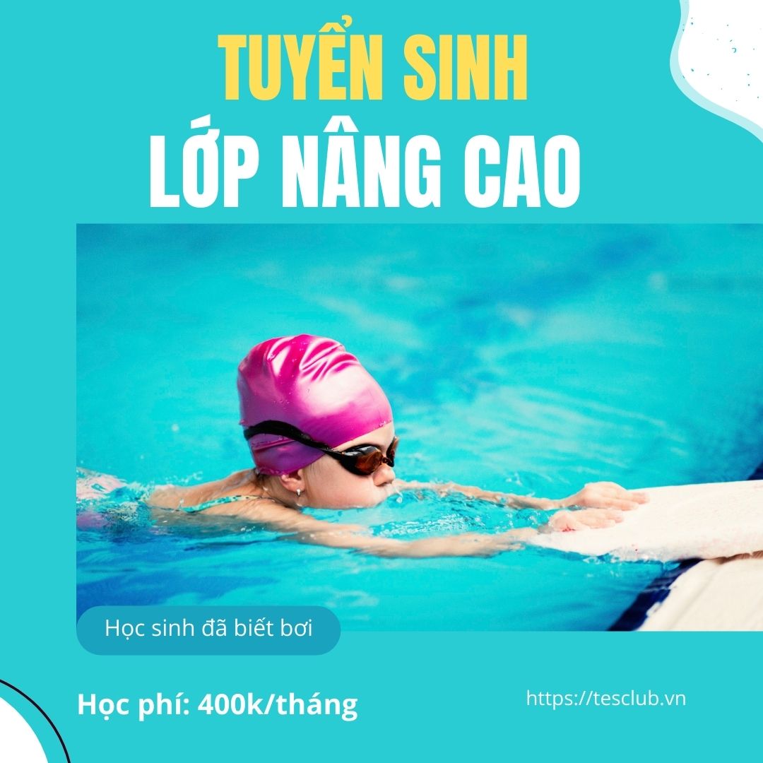 Tuyển Sinh Lớp Bơi Nâng Cao Tháng 01/2025