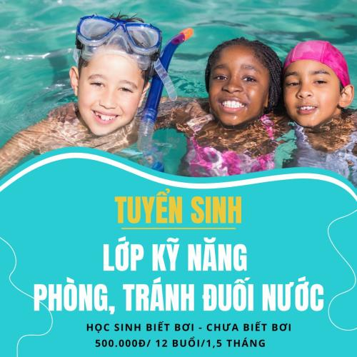 Tuyển Sinh Lớp Kỹ Năng Phòng, Tránh Đuối Nước Tháng 01/2025